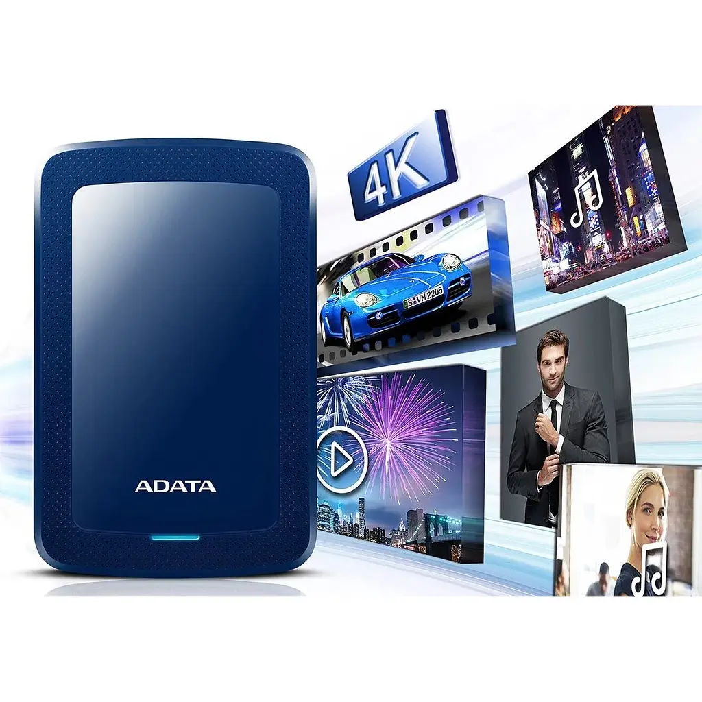 Зовнішній жорсткий диск ADATA DashDrive Durable HV300 4TB Black (AHV300-4TU31-CBK) [118131] - фото 9
