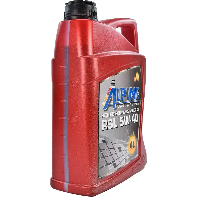 Масло моторное синтетическое Alpine RSL 5W-40 API SN/CF A3/B4 MB-229.3 Porsche A40 4 л (23453) - фото 3