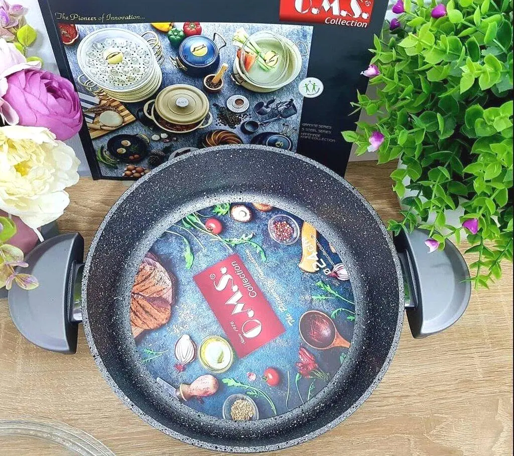 Сотейник O.M.S. Collection 3310-28см 4,2л Grey - фото 3
