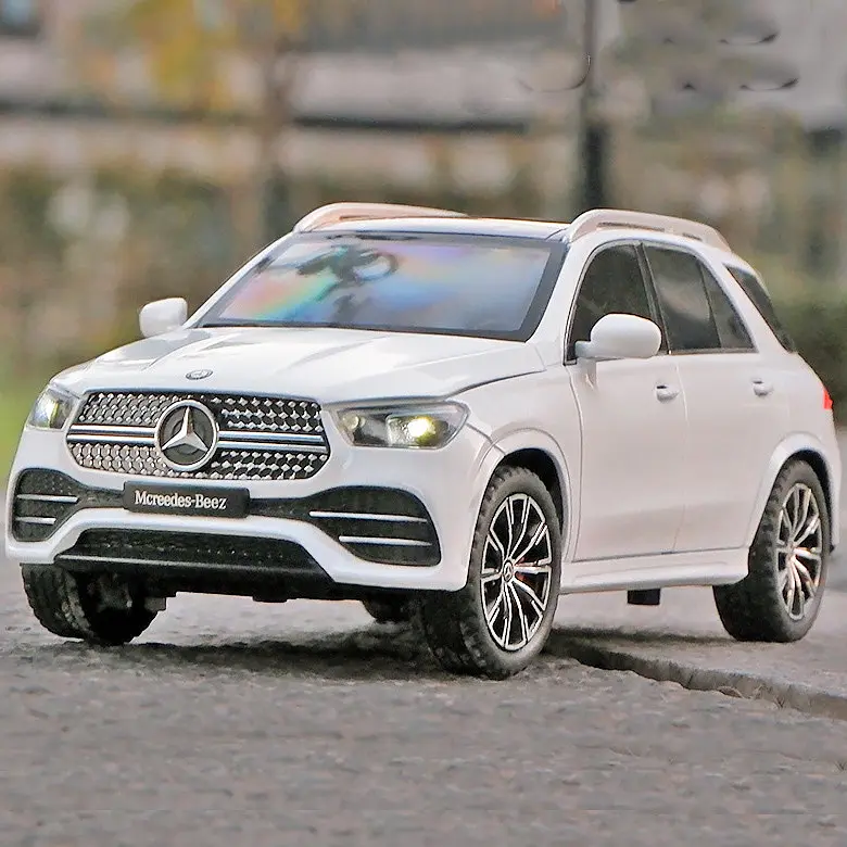 Колекційна металева модель автомобіля АвтоЕксперт Mercedes-Benz GLE 350 з інерцією, світлом та звуком 1:24 - фото 5