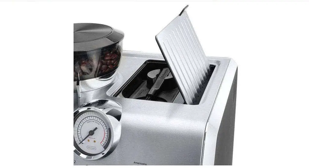 Ріжкова кавоварка еспресо Delonghi La Specialista Arte EC9155.W - фото 3