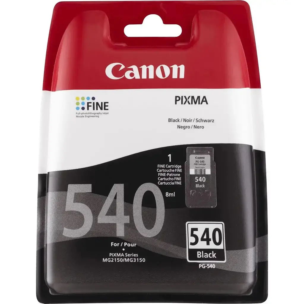 Струменевий картридж Canon PG-540 Black (5225B005) - фото 2