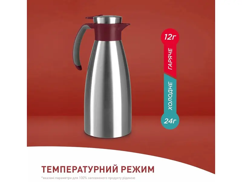 Термос-глечик Tefal Soft Grip 1.5 л (K3042214) - фото 4