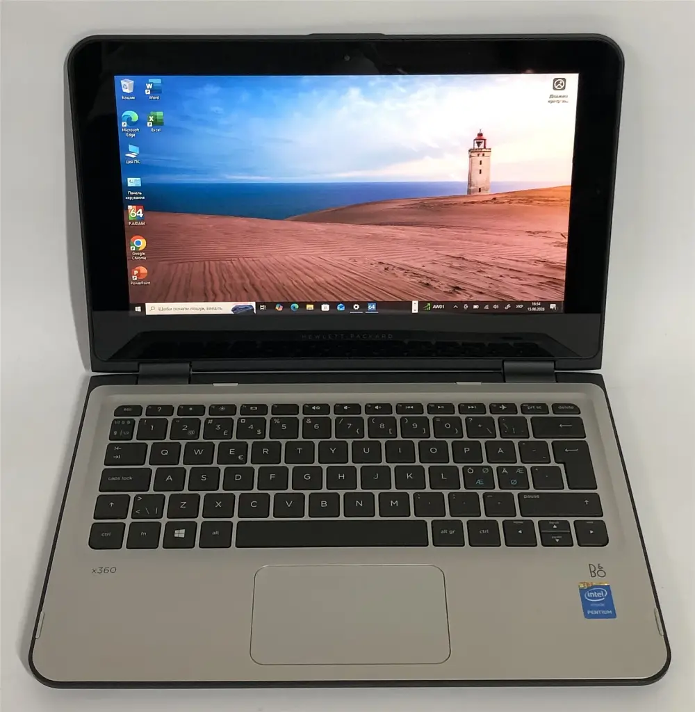 Ноутбук HP X360 310 G2 / 11.6" (1366x768) ISP Touch / Pentium N3700 / 4GB / 128GB SSD / Win10Pro - Б/в - фото 3