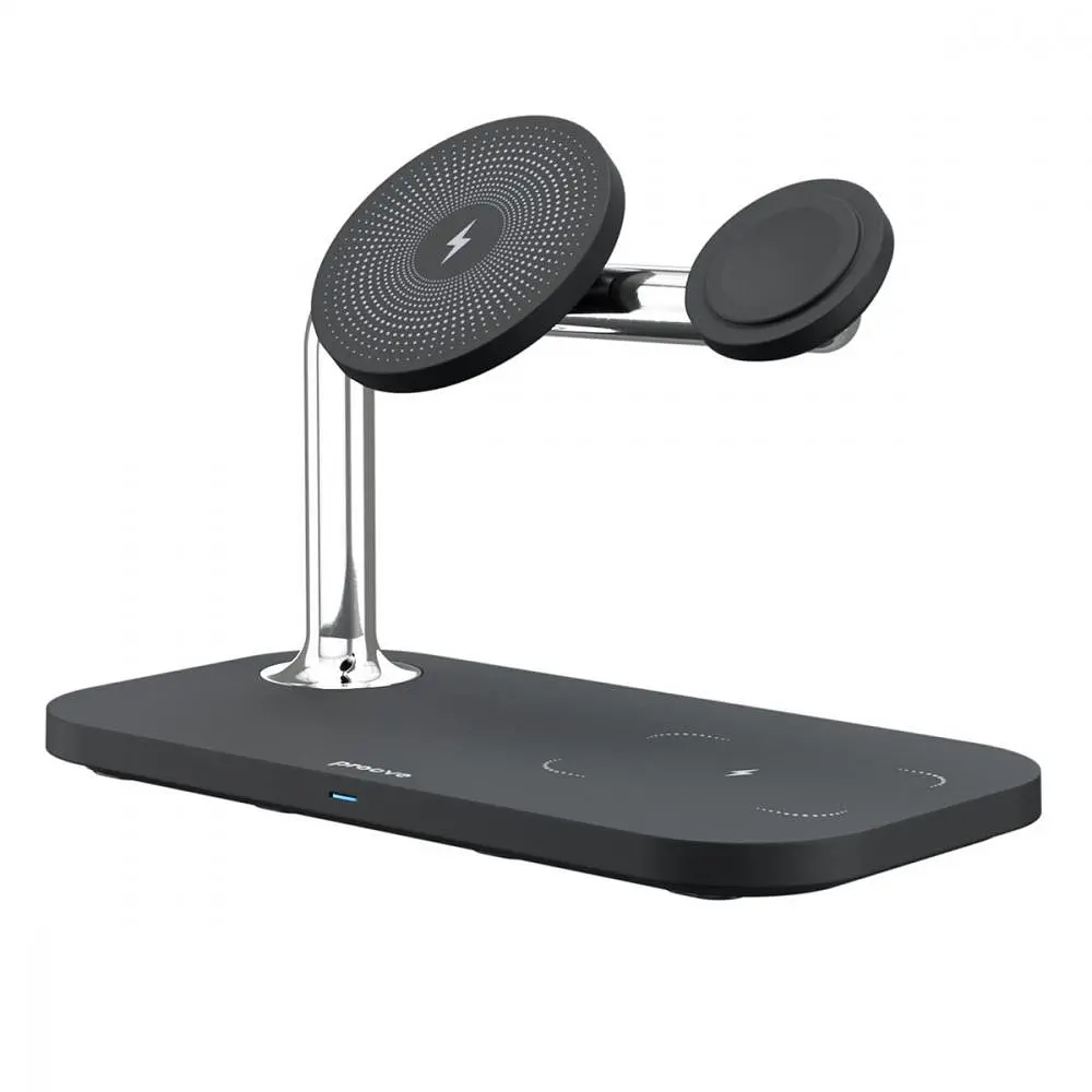 Зарядний пристрій Proove Magnetic Field 3 in 1 black (WSMF15010001) - фото 5