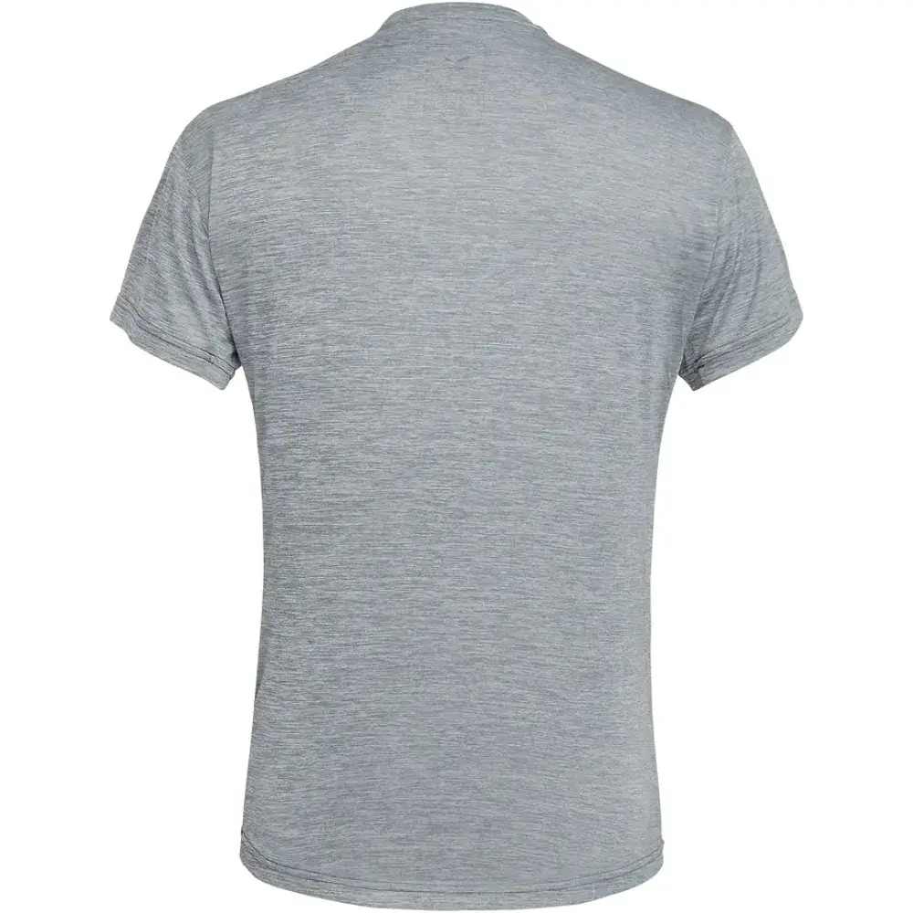 Футболка Salewa Puez Melange Dry T-Shirt Men 46/S Grey - фото 2