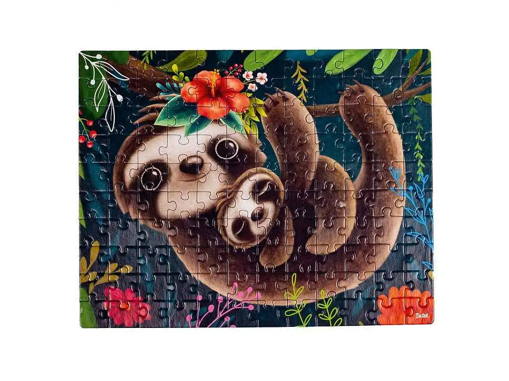 Пазли VLADI TOYS «Cute sloth» DT100-06 - фото 2