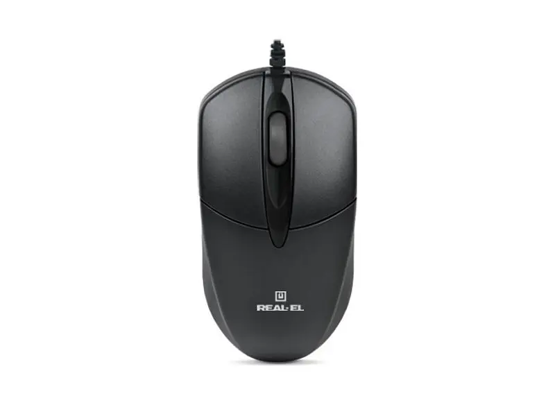Миша REAL-EL RM-211 Black (EL123200001)