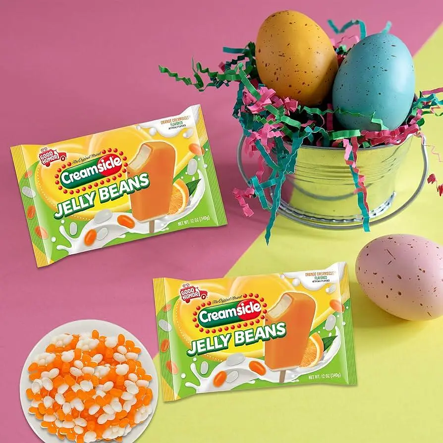 Драже Good Humor Orange Creamsicle Jelly Beans 340г - фото 4