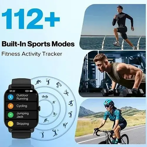 Смарт-годинник Dotn Smart Watch P66 Black - фото 5