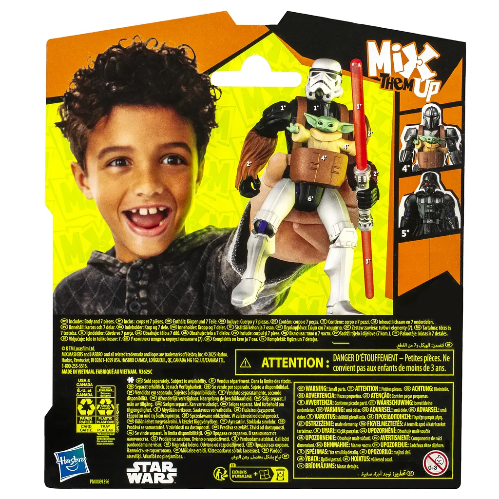 Іграшка-фігурка Hasbro MixMashers Star Wars Stormtrooper (F9479_G0295) - фото 5