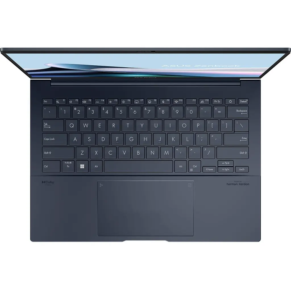 Ноутбук ASUS 14 Zenbook 14 UX3405CA 3K OLED/Intel U5-225H/16GB/1TB/Intel Arc/DOS/Ponder Blue (90NB14W1-M01V80) - фото 4