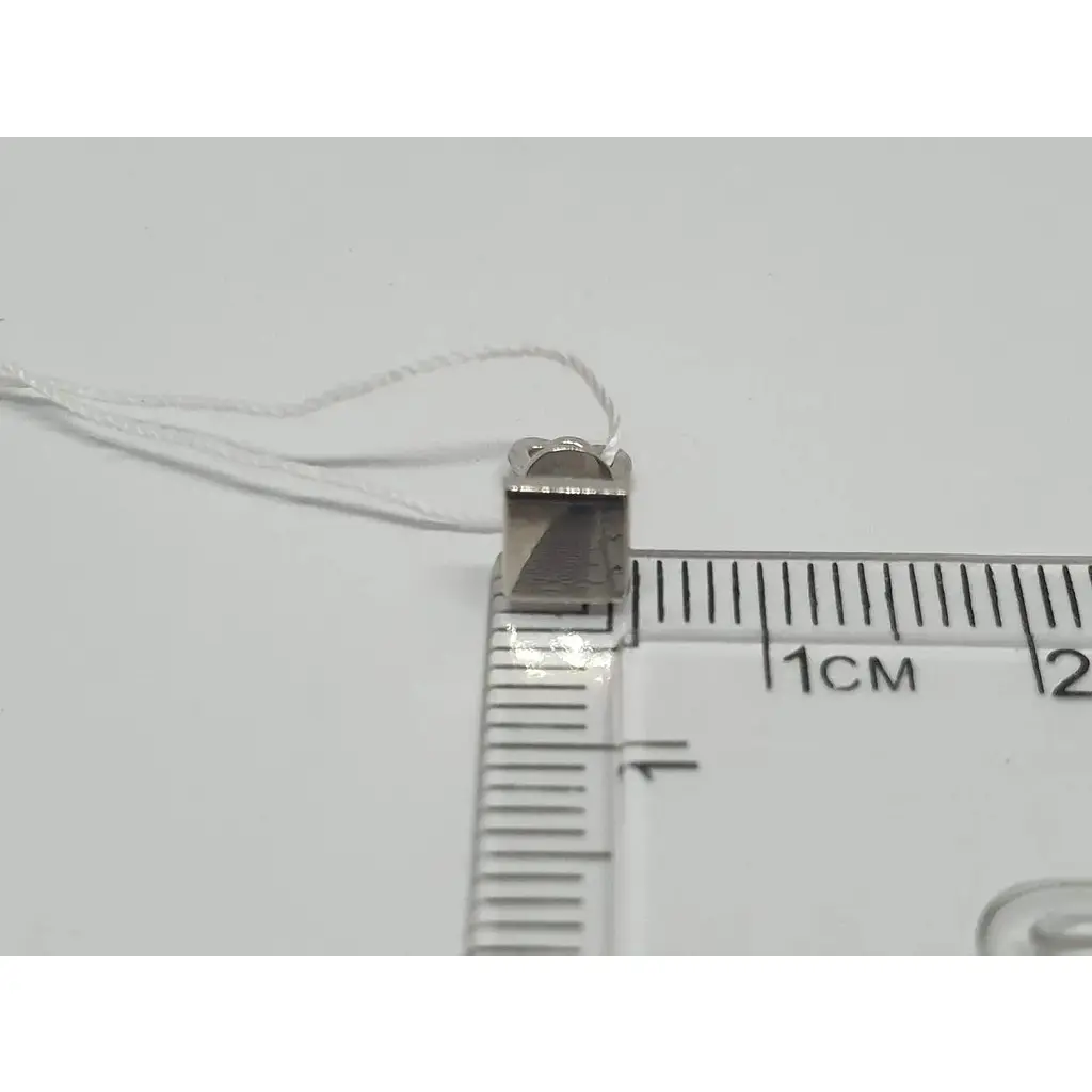 Срібна моносережка-пуссета Vegas. 20183/1Р - фото 2