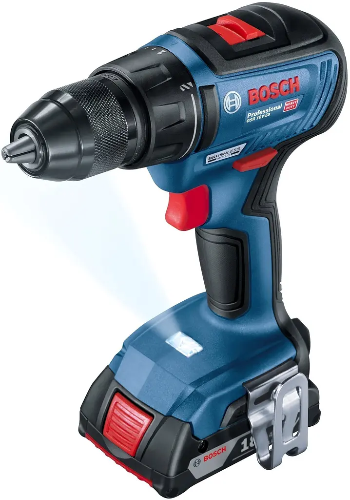 Шуруповерт-дрель аккумуляторная Professional GSR 18 V-50 18В Bosch teh0025332 - фото 2