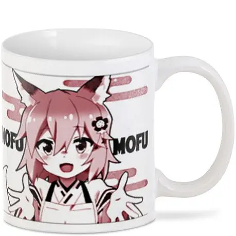 Кухоль GeekLand Дбайлива 800-річна дружина The Helpful Fox Senko-san Сенко 800 з Хвостиком FSS 02.06 330 мл різнобарвний - фото 3