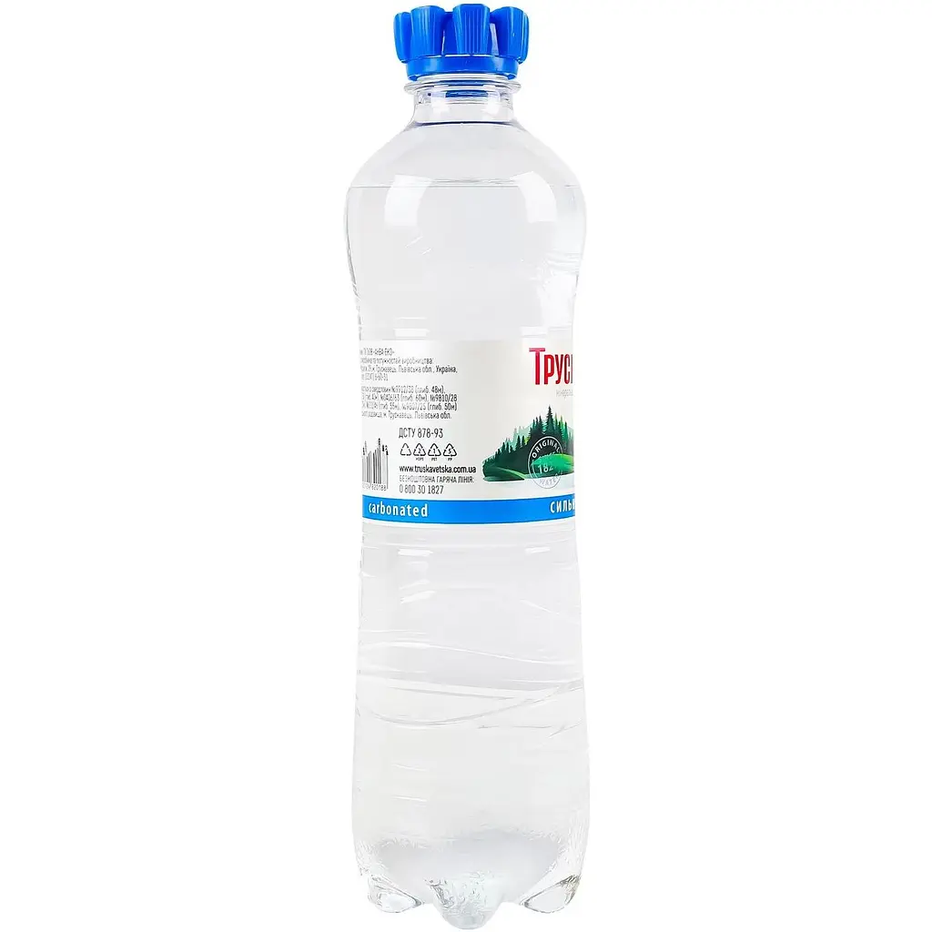 Минеральная вода Трускавецька сильногазированная 0.5 л - фото 3