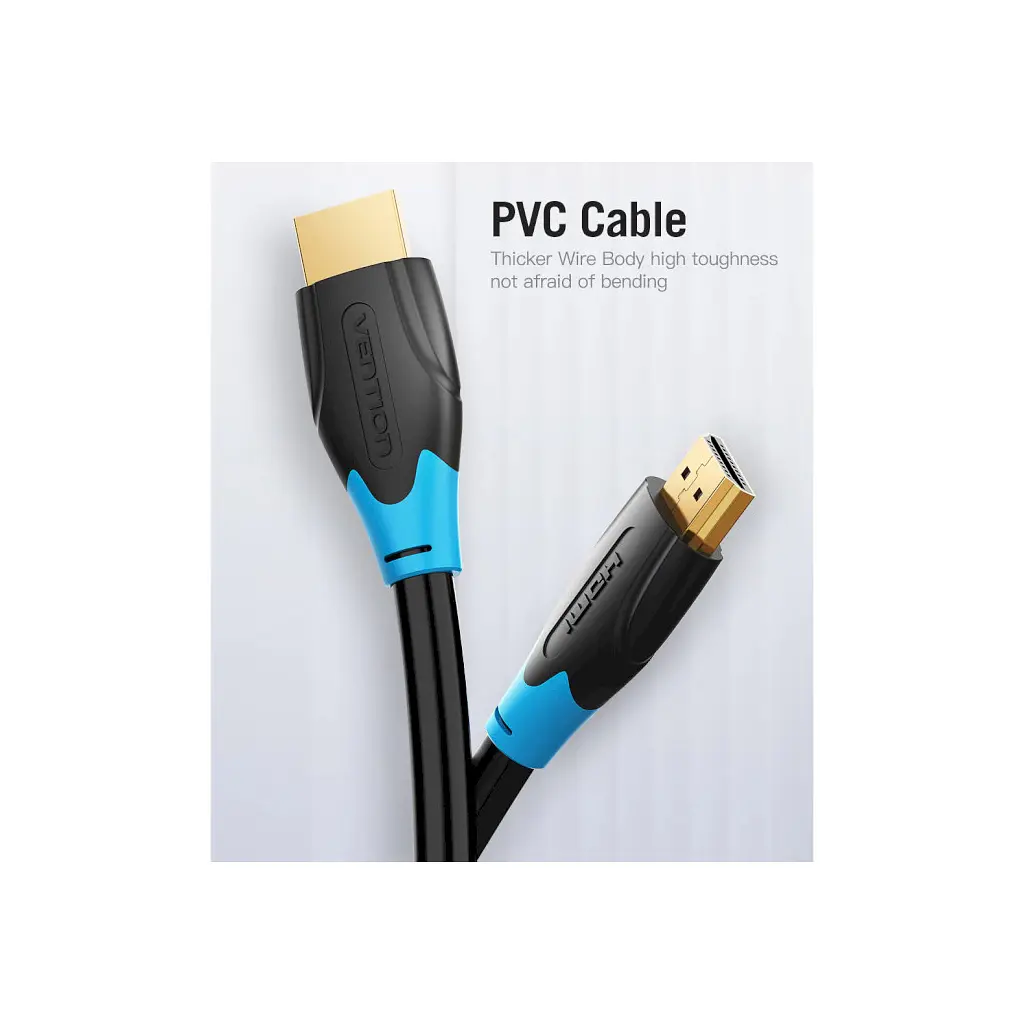 Кабель мультимедійний HDMI M to HDMI M 8.0m V2.0 4K60Hz Vention (AACBK) - фото 10
