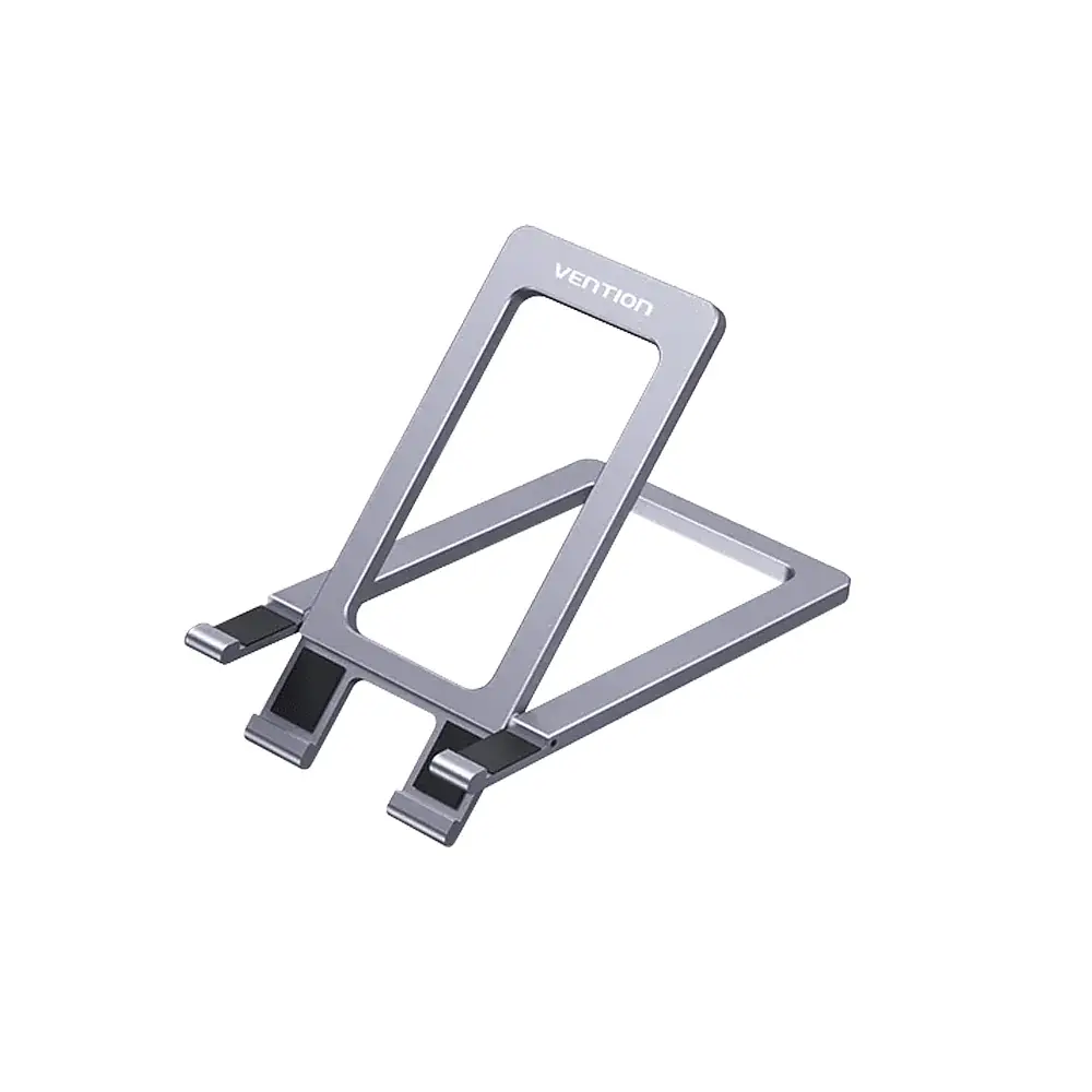 Тримач для телефону Vention Portable Cell Phone Stand Holder для Desk Aluminum Alloy Type сірий (KCZH0)