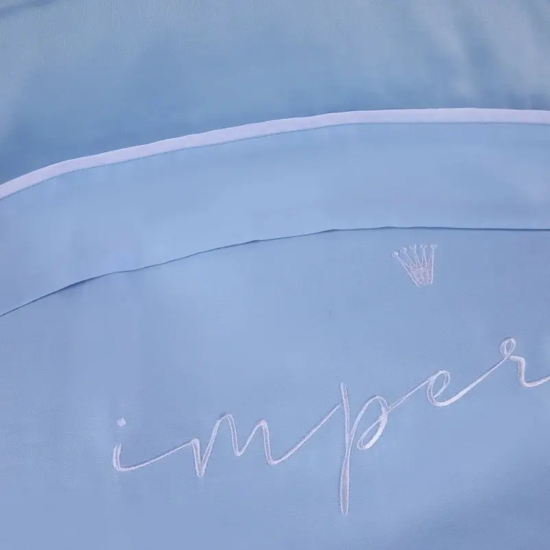 Комплект постільної білизни MirSon Imperial Tencel №04 Blue 2 x 143 x 210 см (2200010754322) - фото 6