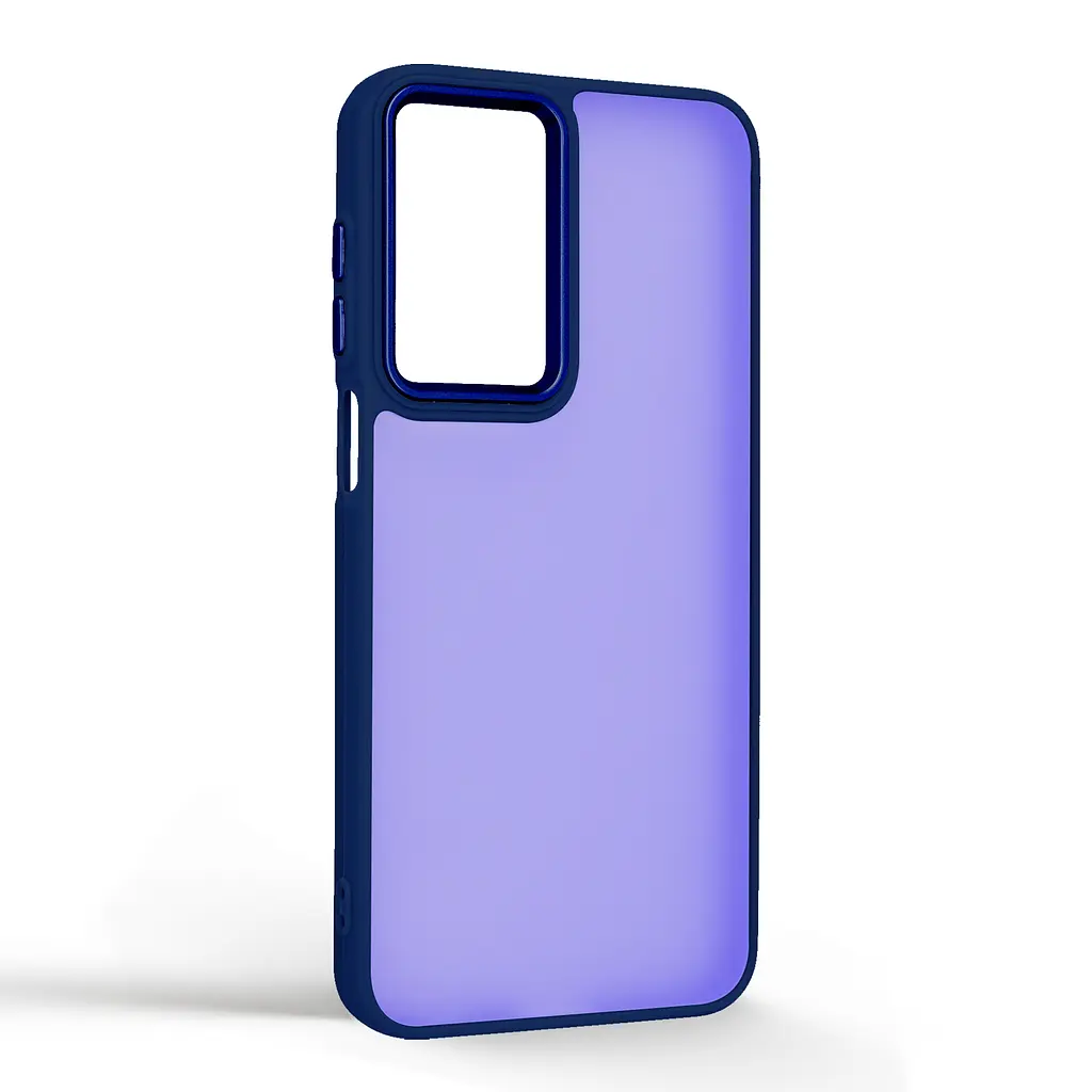 Противоударный чехол для Samsung Galaxy A17 4G (A175), Frame, синий, панель-накладка, термополиуретан TPU + поликарбонат PC, защита всего корпуса, защита кнопок и камеры, устойчив к деформациям, ArmorStandart (ARM87013) - фото 2