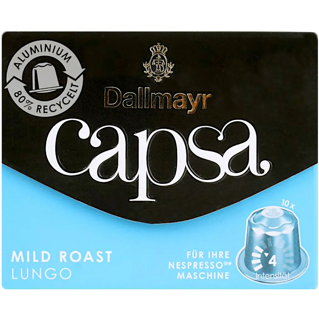 Кава в капсулах Dallmayr Lungo Mild Roast 10 капсул 56 г - фото 3