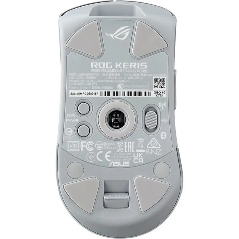 Миша бездротова Asus ROG Keris AimPoint RGB Білий (90MP02V0-BMUA10) - фото 7