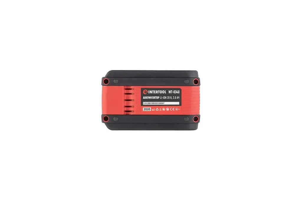 Аккумулятор для электроинструмента Intertool Storm WT-0340 20В x 2Ач Li-Ion - фото 5