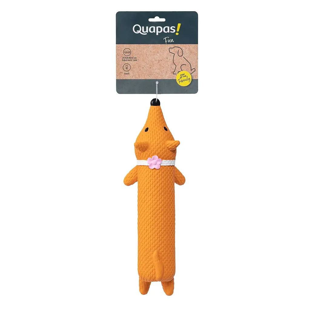 Іграшка для собак Quapas! Dog Toy Fun fox - фото 2
