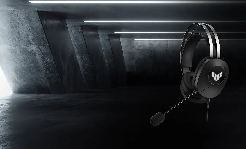 Гарнітура ігрова Asus TUF Gaming H1 GEN II USB-A 2м. чорний (90YH044B-BHUA00) - фото 2