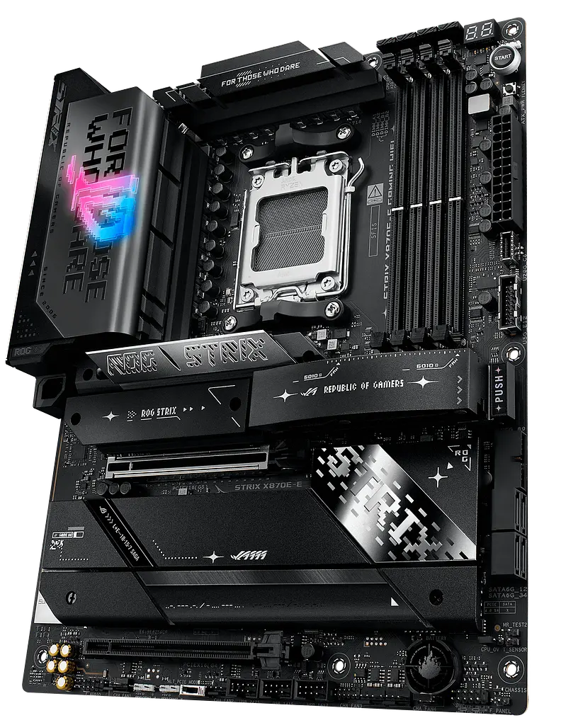 Материнська плата Asus X870E-E ROG Strix Gaming Wi-Fi Socket AM5 (ROG STRIX X870E-E GAMING WiFi)