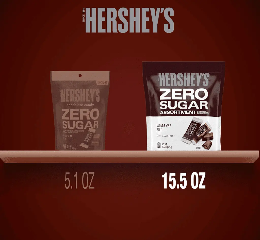 Шоколадні цукерки Hershey's Assorted Chocolate Candy без цукру 439г - фото 6