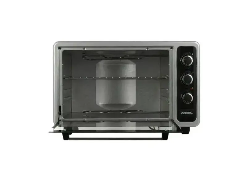 Духовка настільна Asel AF 4024 Grey - фото 3