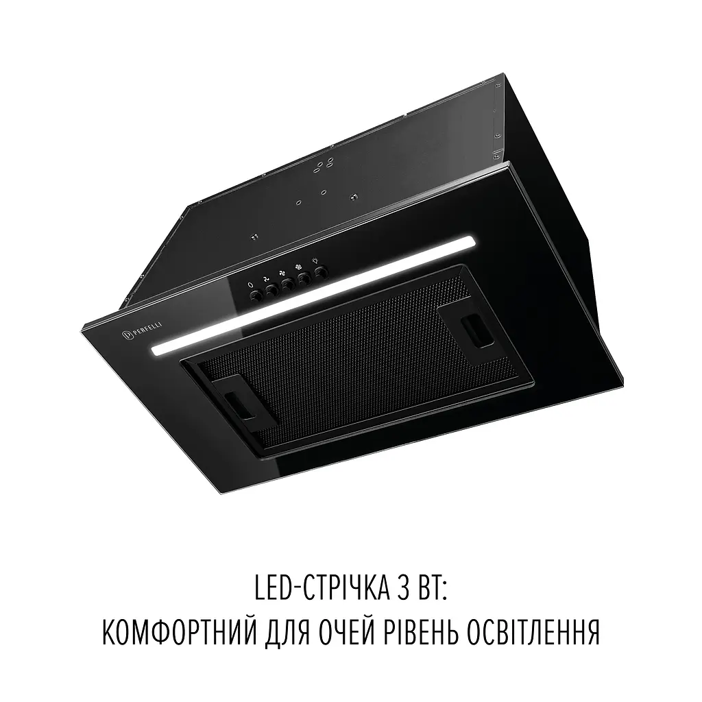 Витяжка повновбудована PERFELLI LIA 5 NM NERO SILENZIO - фото 3