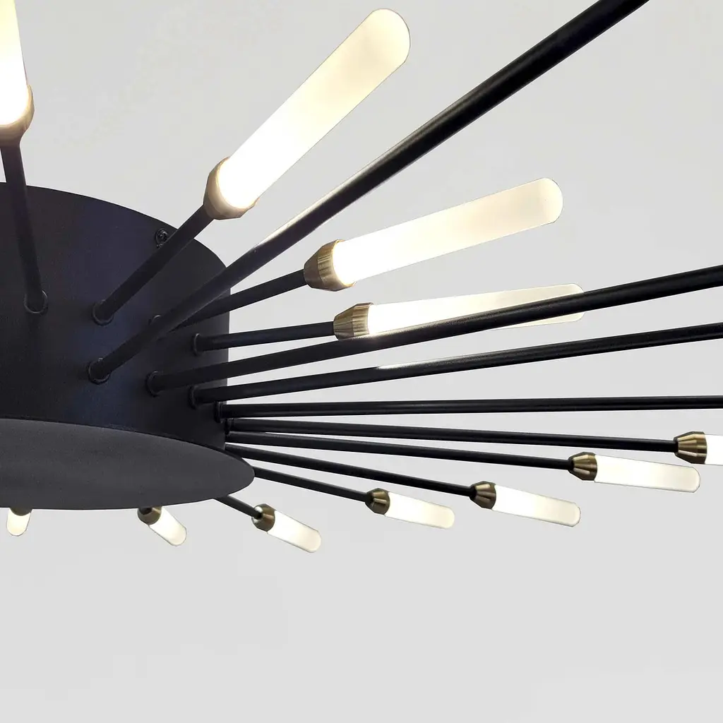 Стельова Led люстра Art BO-5251/28BK - фото 3