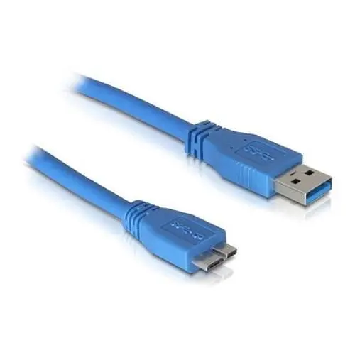 Кабель Ritar Micro Usb 3.0 для жестких внешних дисков сдвоенный широкий 1 метр - фото 4