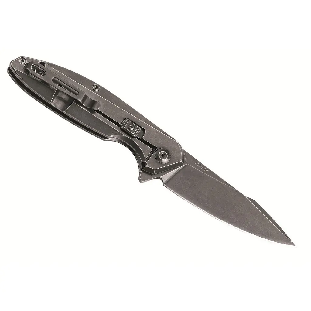 Ніж складаний туристичний Ruike P128-SB, (9.3 см) 14C28N/3cr14n чорний - фото 2