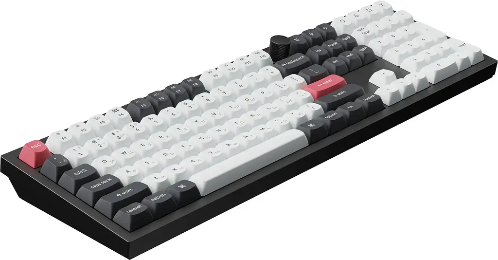 Клавіатура бездротова Keychron Q6 HE Magnetic Switch Black RGB (Q6H-M1-UA) - фото 5
