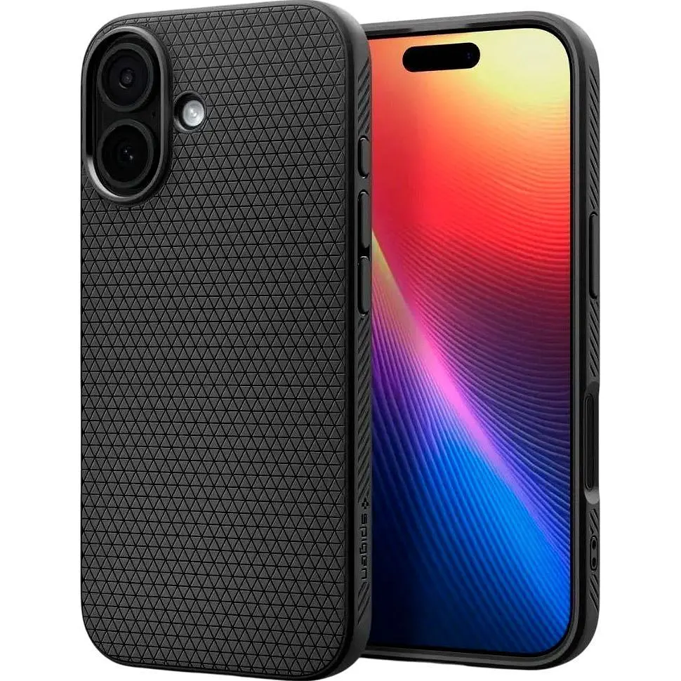 Чохол Spigen Liquid Air для Apple iPhone 17 Matte Black [ACS10369] [146849] - фото 3