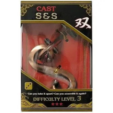 Головоломка Huzzle Cast Puzzle S and S (S and S) 3 зірки 473797 - фото 3