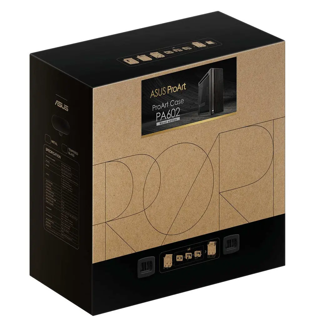 Корпус Asus ProArt PA602 Wood Edition (90DC00J0-B09010) - фото 18