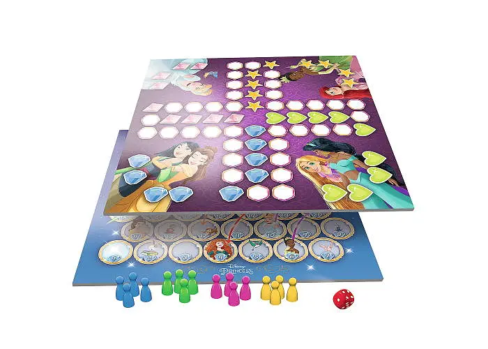 Настільна гра Trefl Лудо 2 в 1. Принцеси Діснея (Ludo 2 in 1: Disney. Princess) (02418) - фото 4