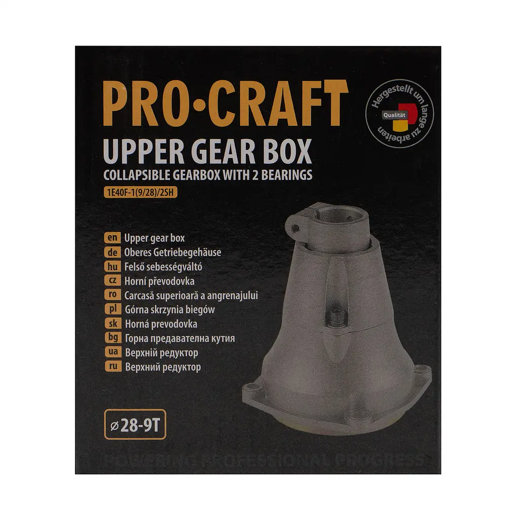 Редуктор верхній Procraft 2 підшипники 9 зубців 28 мм - фото 4