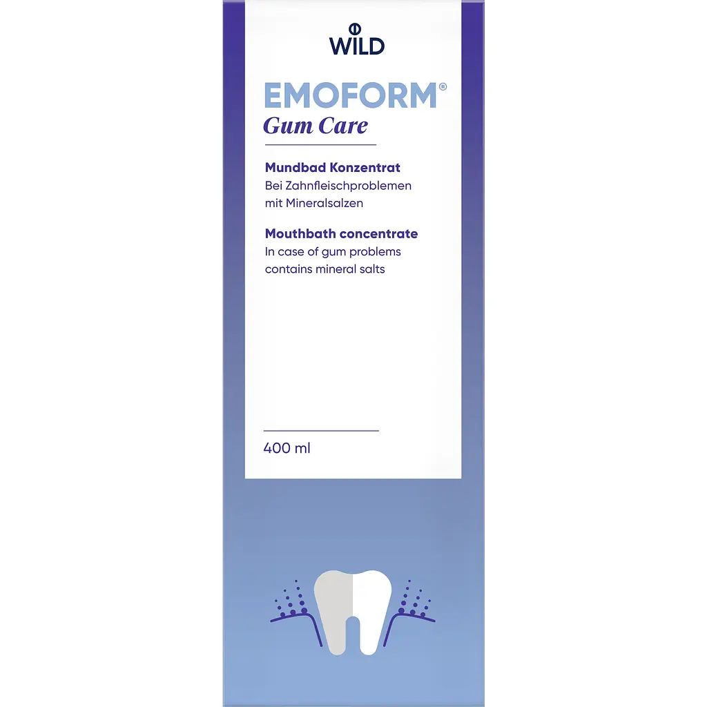 Ополіскувач для ротової порожнини Dr. Wild Emoform Mouthbath Concentrate з мінеральними солями концентрат 400 мл - фото 3