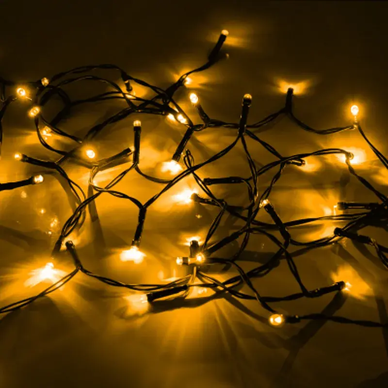 Гірлянда YES! Fun Вулична 41 LED Тепло-біла 2.8 м Статична Таймер На батарейках (975061) - фото 2