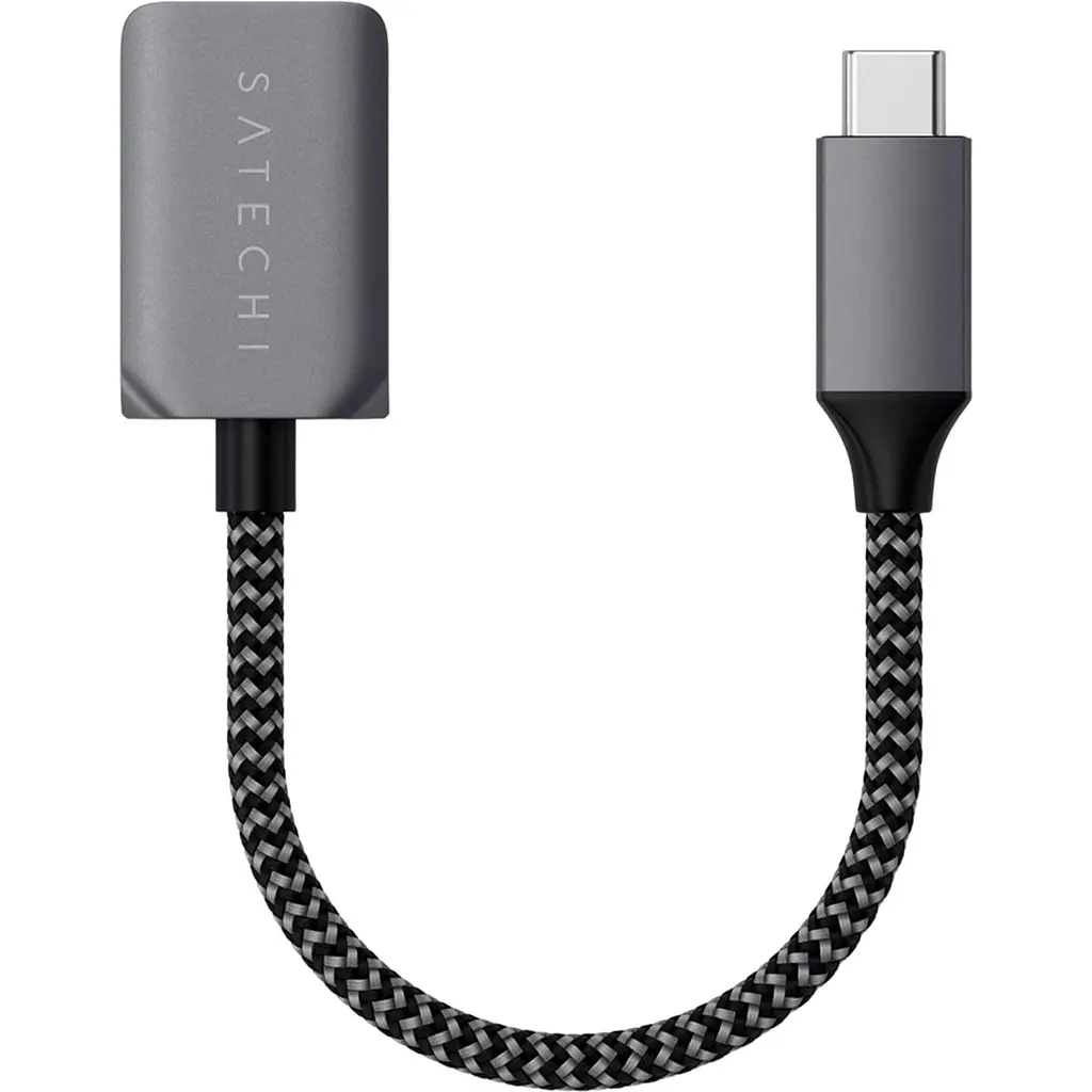 Адаптер Satechi USB-C to USB 3.0 Adapter Cable Space Gray (ST-UCATCM) - фото 2