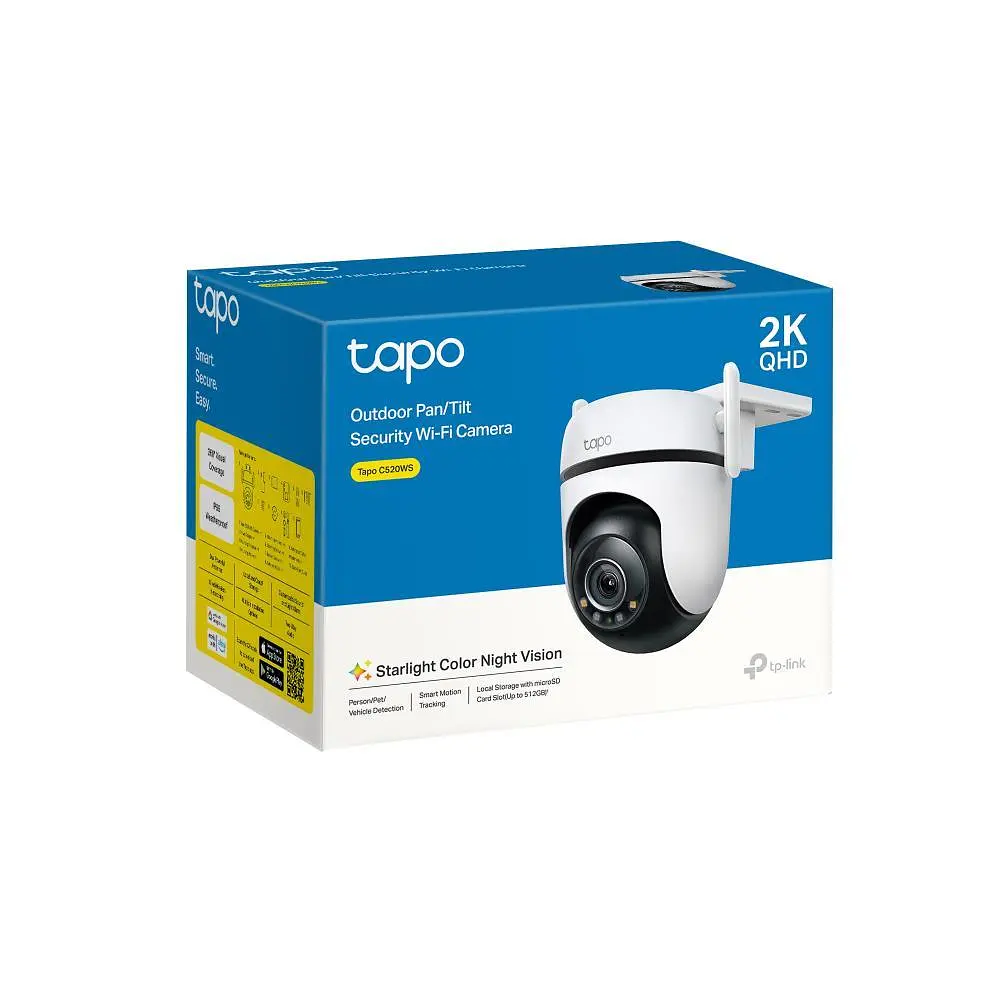 Домашняя камера Wi-Fi, Tapo C520WS TP-LINK - фото 2