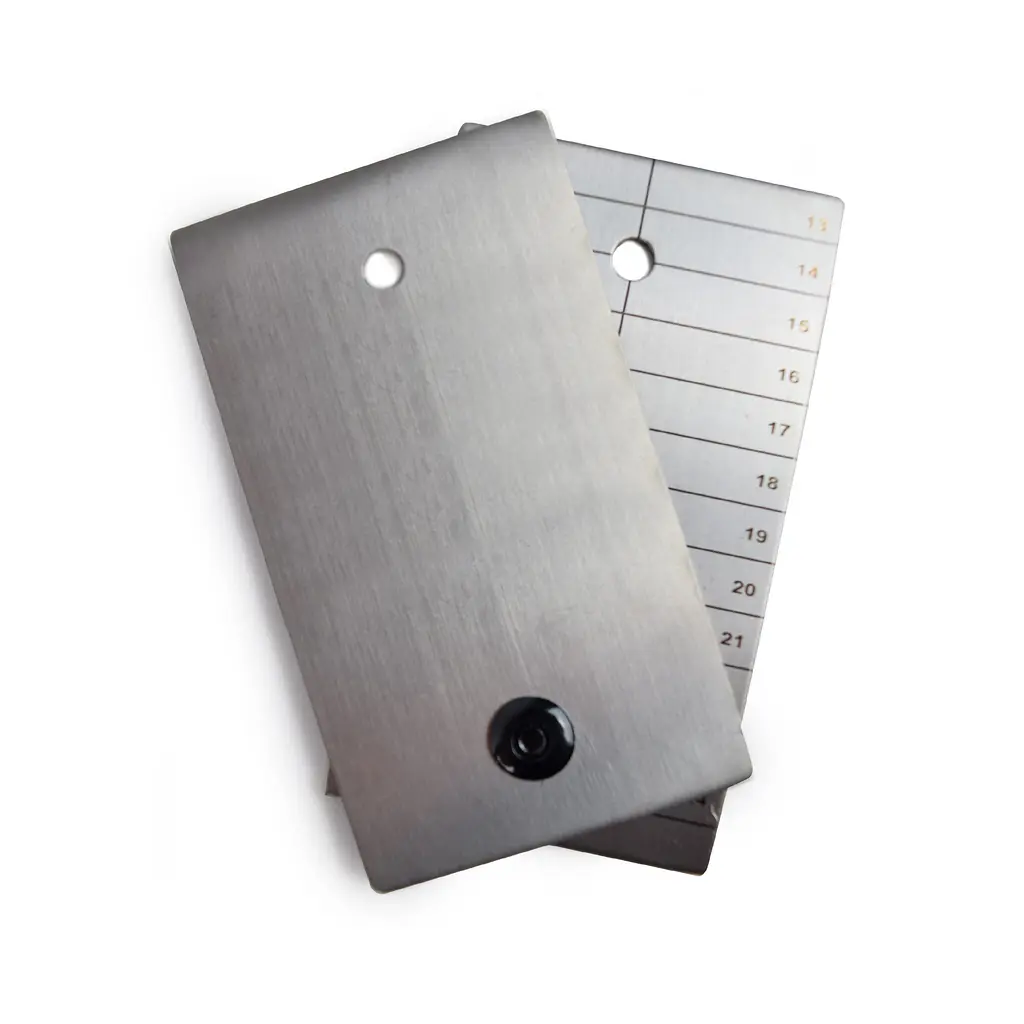 Титанові пластини ColdTi Titanium Double Plate для зберігання сід-фрази, 2 шт з двома пломбами - фото 2