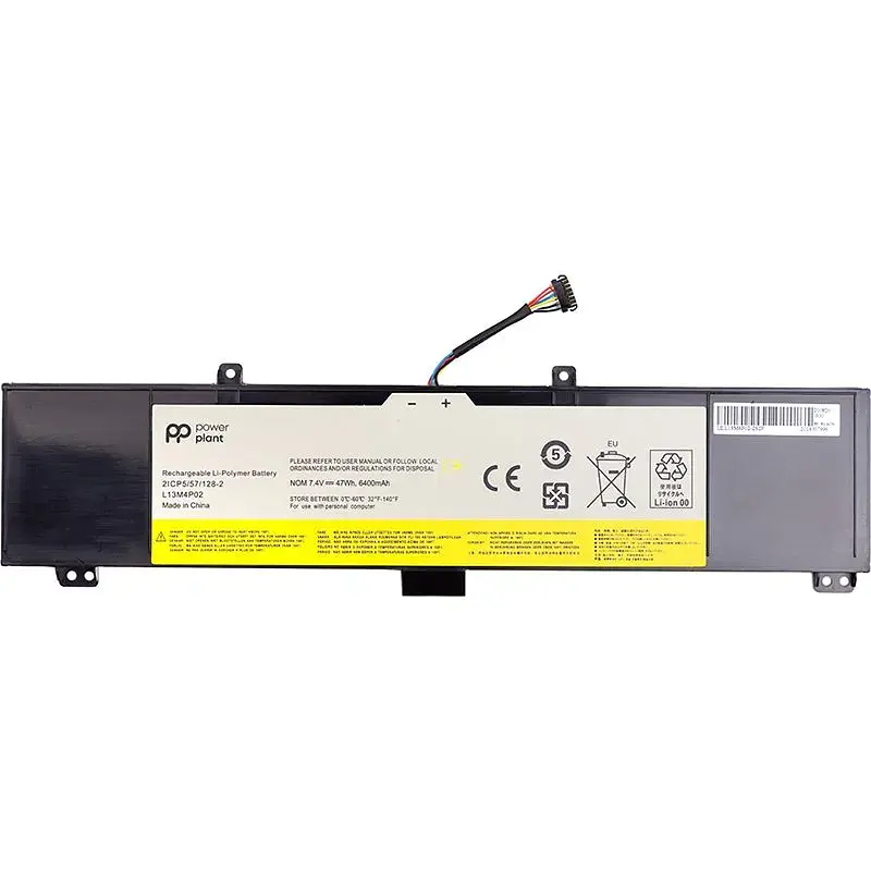 Акумулятор PowerPlant для ноутбуків LENOVO Erazer Y50 (L13M4P02) 7.4V 6400mAh (NB481040) - фото 2
