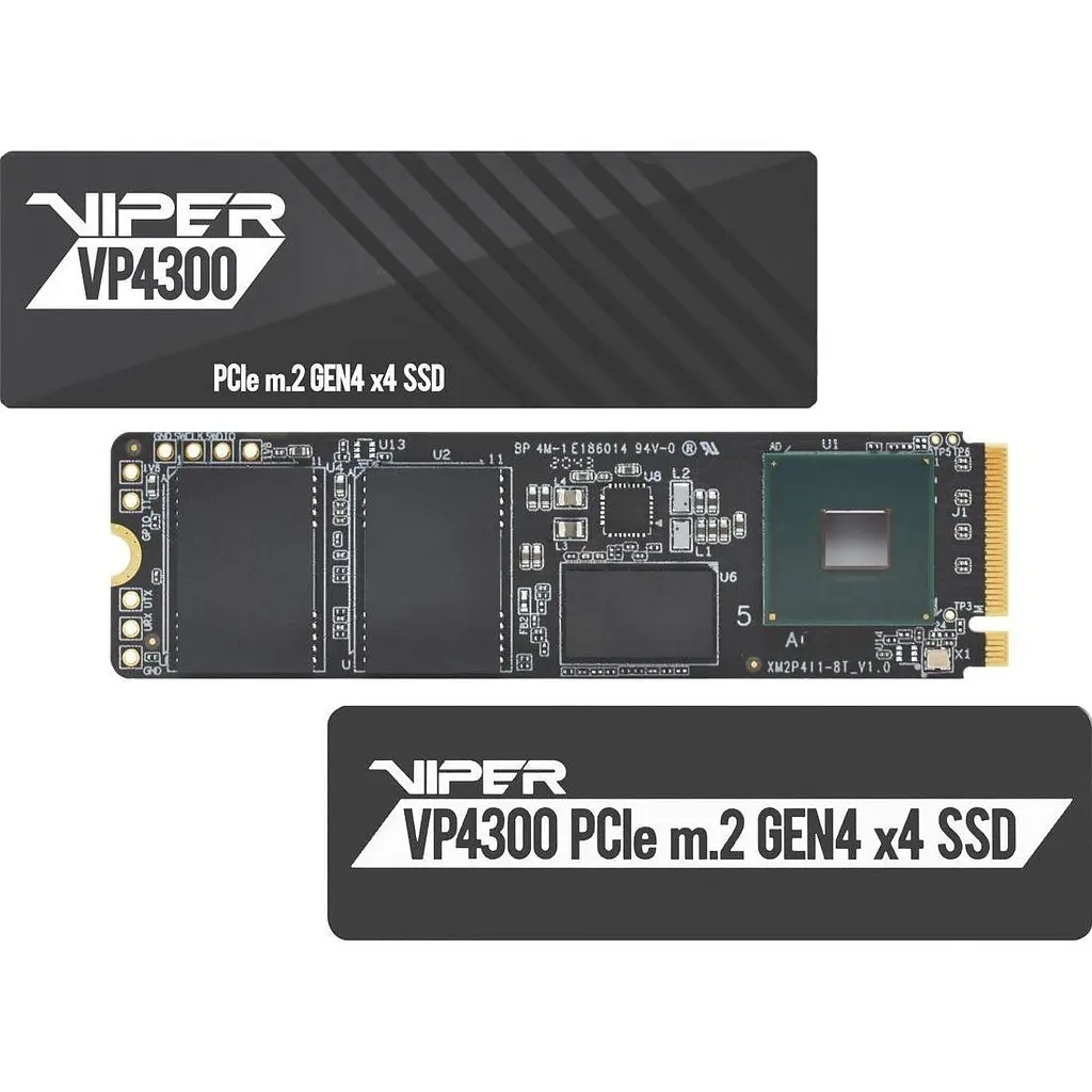 SSD накопитель Patriot VP4300 2TB M.2 NVMe (VP4300-2TBM28H) [153332] - фото 4