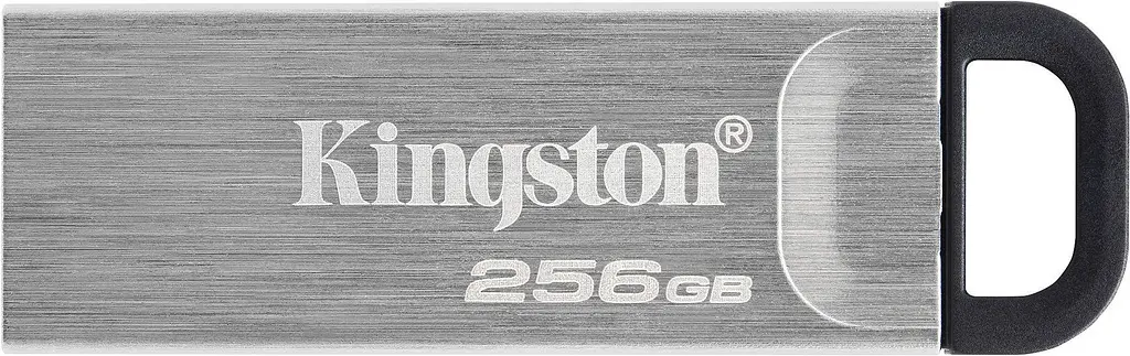 USB Flash накопичувач Kingston 256GB DataTraveler Kyson USB 3.2 silver/black (DTKN/256GB) - фото 4